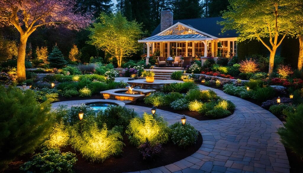 iluminacion jardines Iluminación mágica para tu jardín