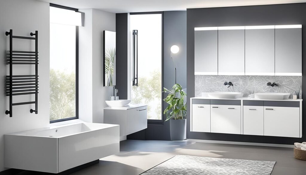 soluciones de muebles de baño con lavabo